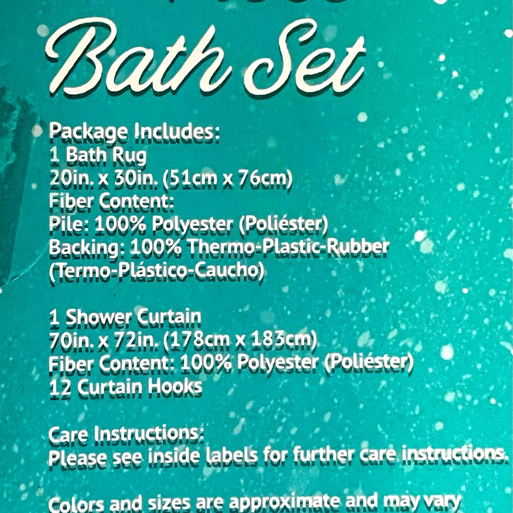 Disney Christmas Bathroom Set